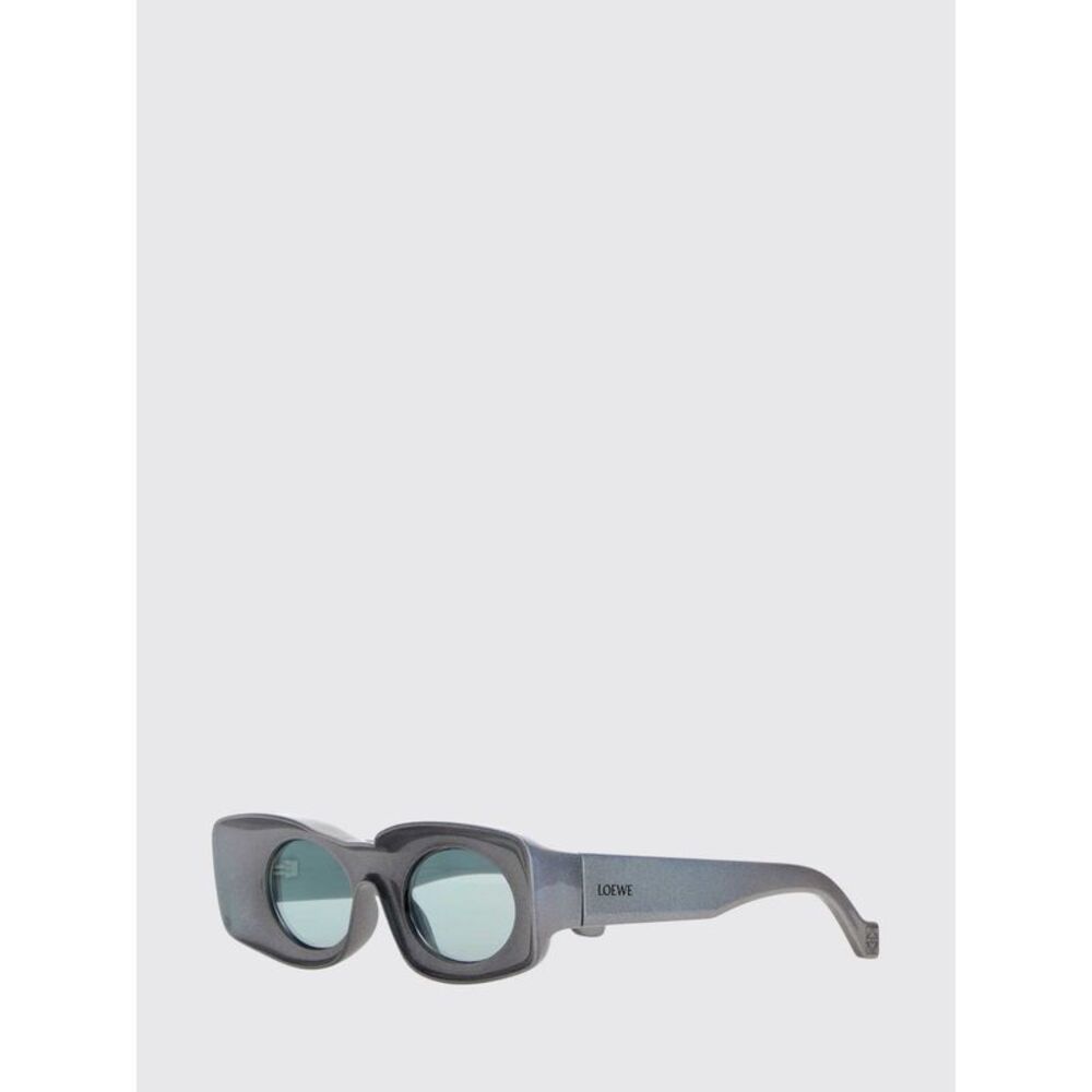 Loewe Men Rectangular Sunglasses Loewe In Transparent Acetate